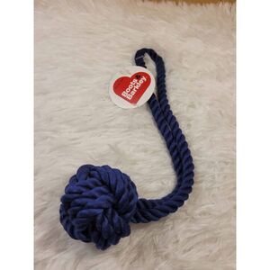 Boots & Barkley Navy Tug Dog Toy- NWT
